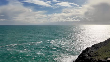 Una-Toma-De-Barrido-De-4k-De-Mizenhead-Cork-Irlanda