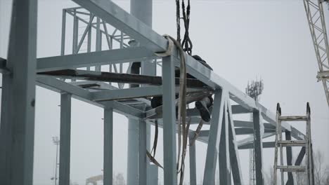 construcción de estructuras metálicas en invierno