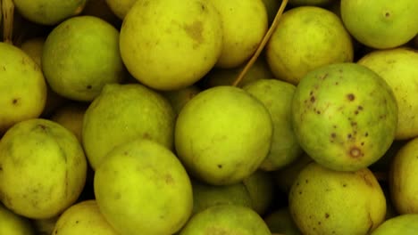 fresh organic lemons from farm close up from different angle