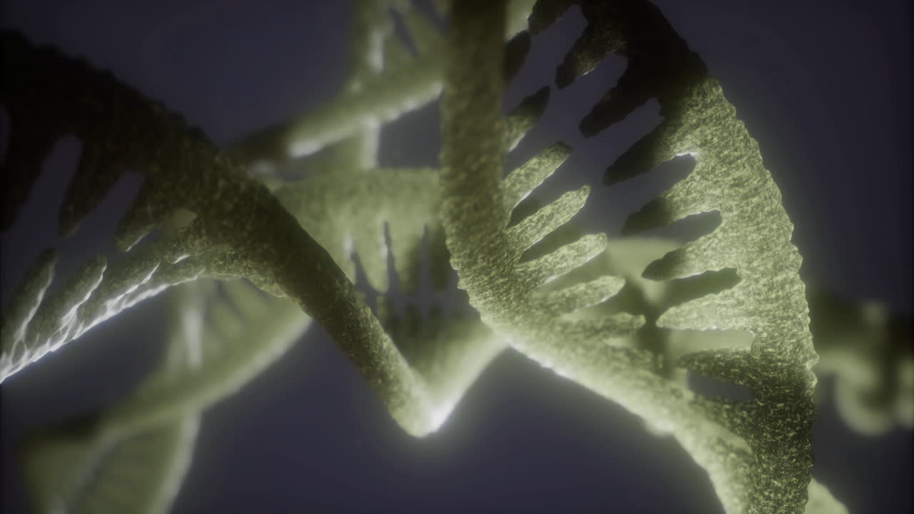 Exploring the intricate structure of dna in a captivating visual experience