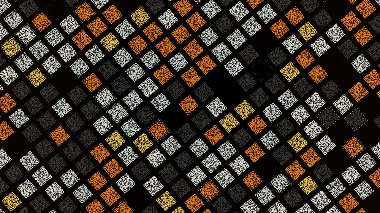 patrón abstracto de los códigos qr