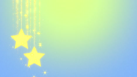 Stars-with-gold-glitters-on-blue-gradient