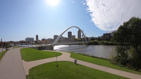 iowa women's bridge downtown des moines, iowa
