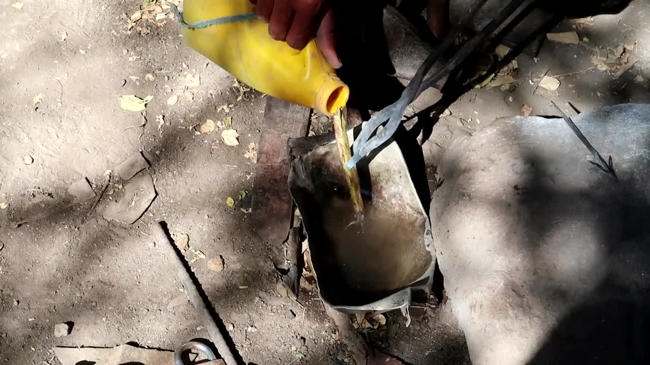 metalurgia tradicional en tanzania, áfrica