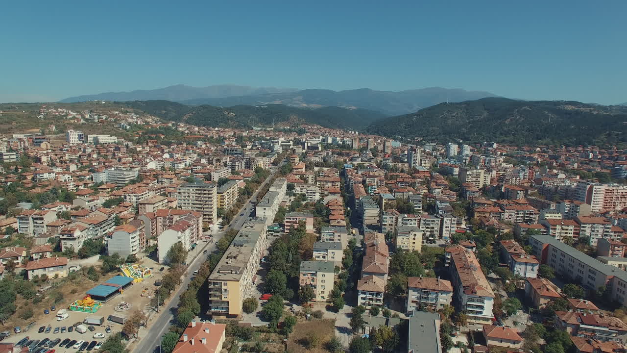ciudad desde un punto de vista alto