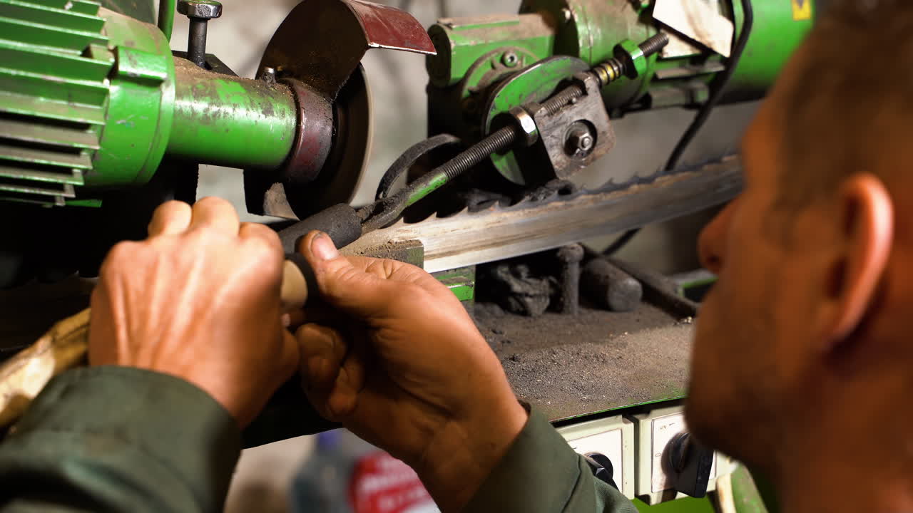 톱 밴드 샤프닝을 위한 기계 수리 회전 샤프닝 머신