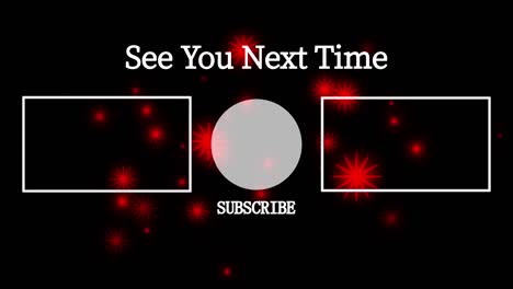 object lighting end card ending screen motion graphics