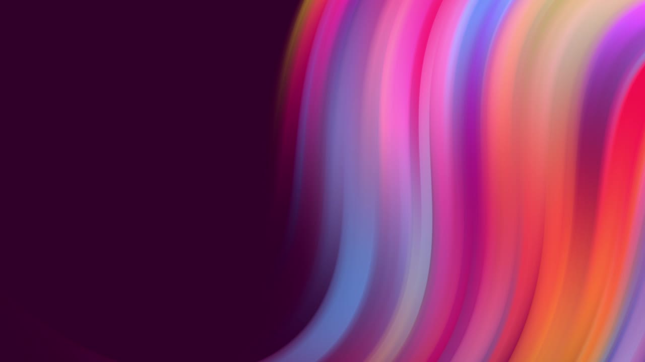 무지개 색의 그라디엔트는 순환적으로 루프로 이동합니다. 휴일 프레젠테이션 또는 모션 디자인 스타일의 트렌디한 물건을 위해 원활한 루프 애니메이션과 함께 4k 아름다운 추상적인 배경입니다.