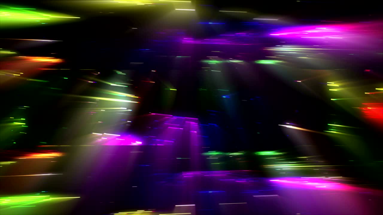 animación de fondo de luces coloridas