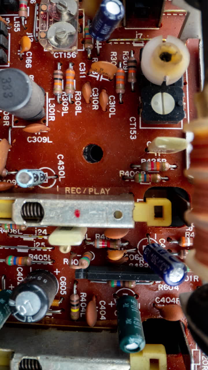 수직으로 회로판의 매크로