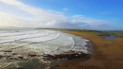 Beautiful-view-of-west-cork-beach-4k