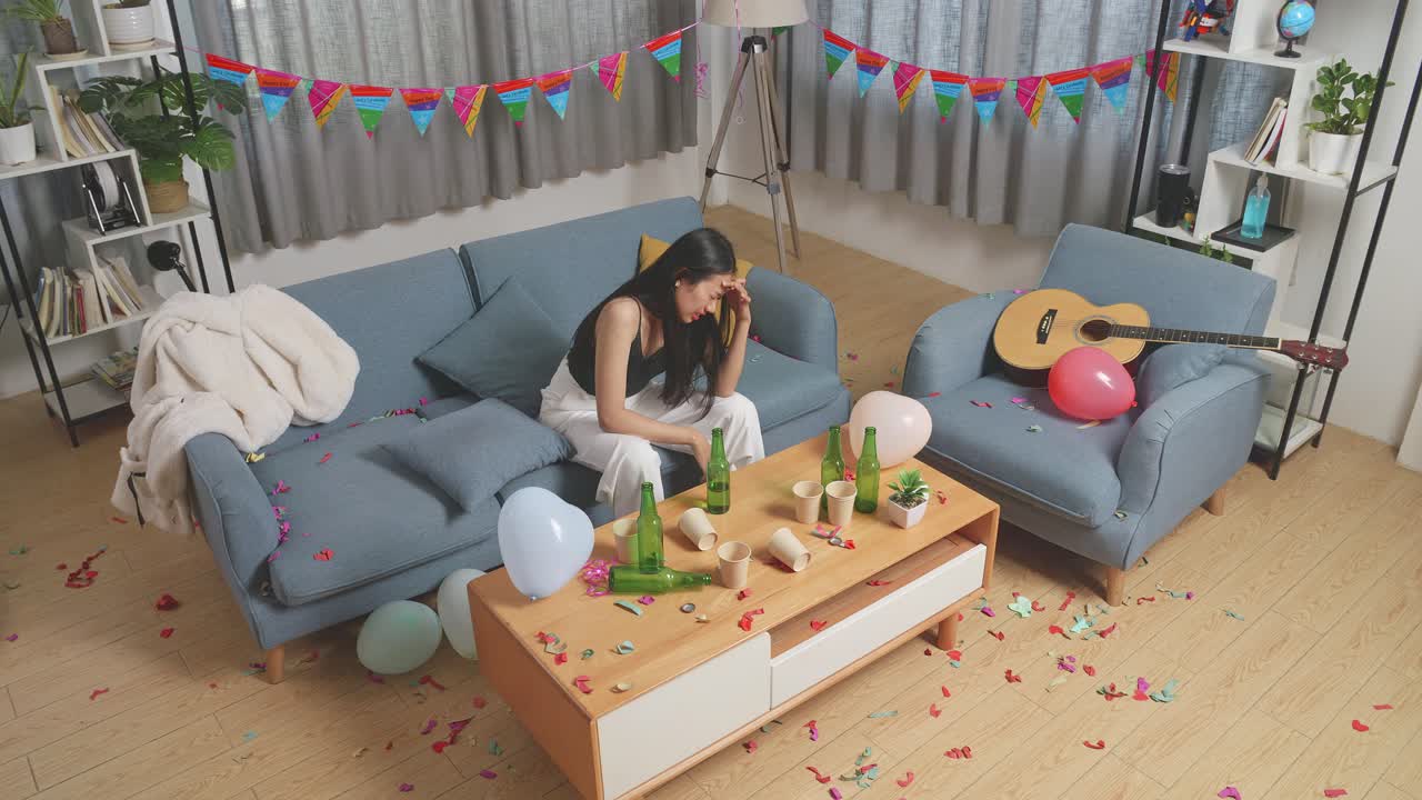 슬픈 파티 후유증