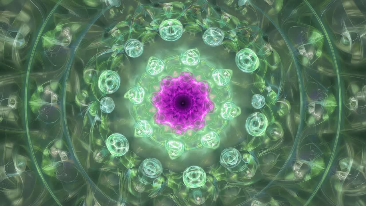 arte fractal abstracto