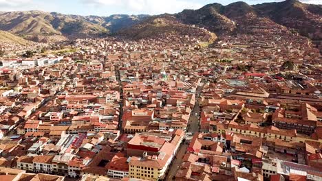 cusco peru city roof roof drone view1.mp4