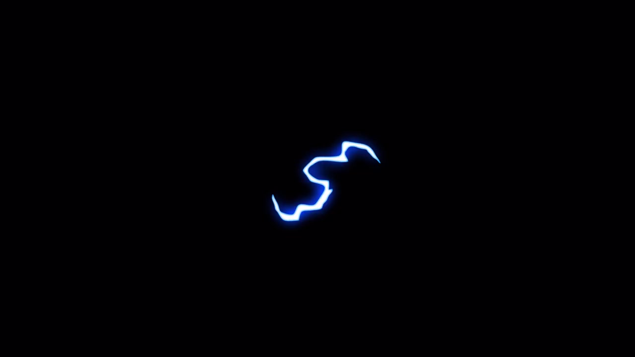 Effetto dinamico di fulmine blu