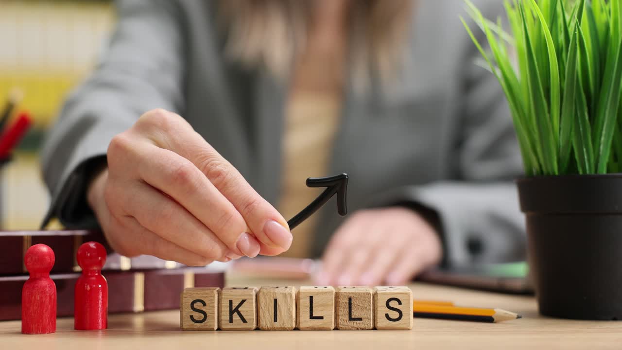 Skills and Growth Concept