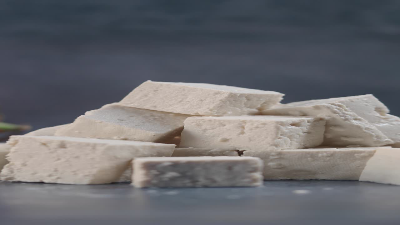 Pile of Tofu Cubes