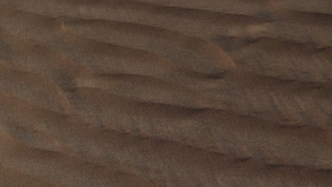 Slow-motion-shot-of-sand-blowing-in-desert