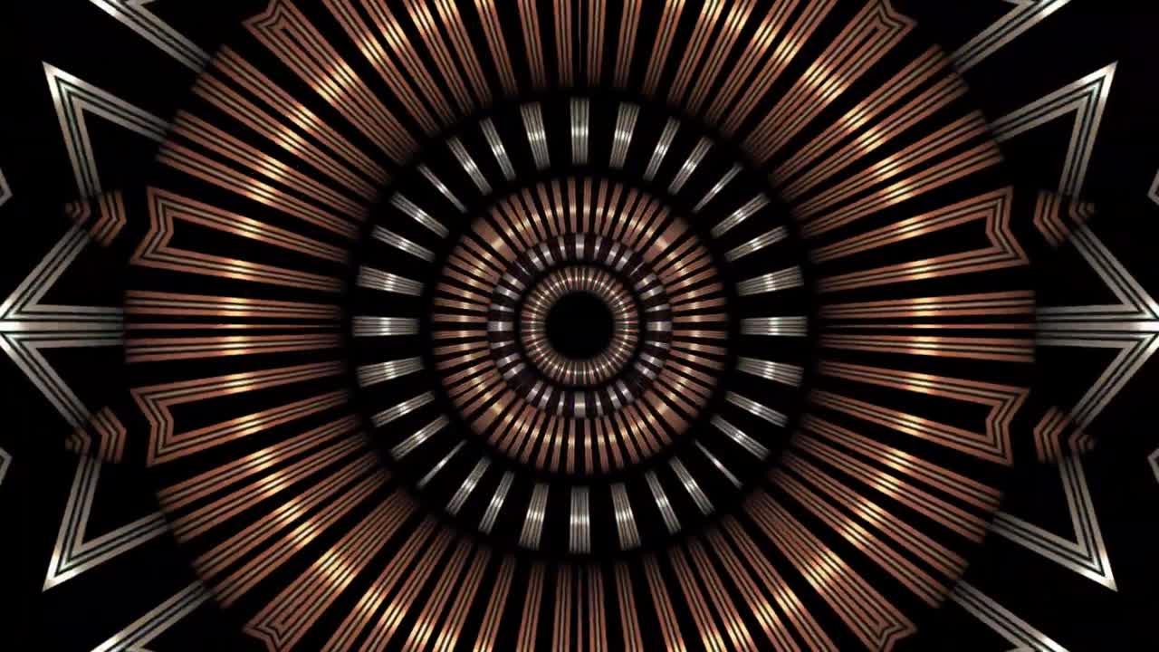 Effetti caleidoscopio FX, sfondo animato