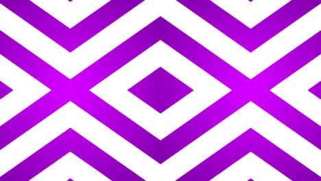 geometric loop abstract diamonds purple and white