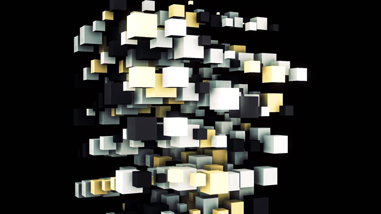 cubos geométricos abstractos