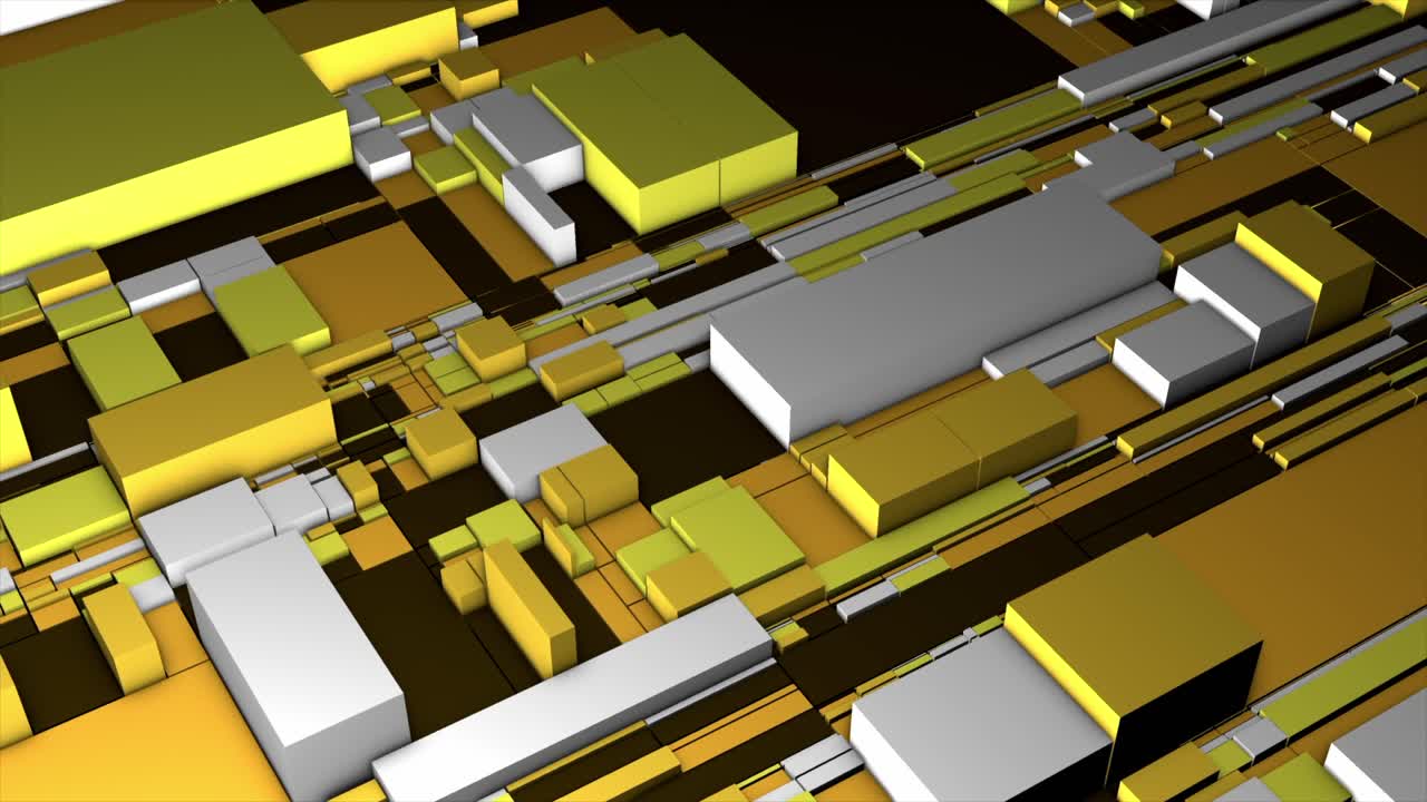 patrón geométrico abstracto en oro y blanco