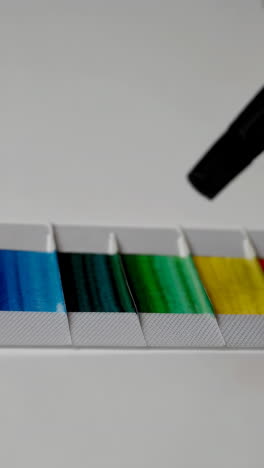 Color Palette and Brush