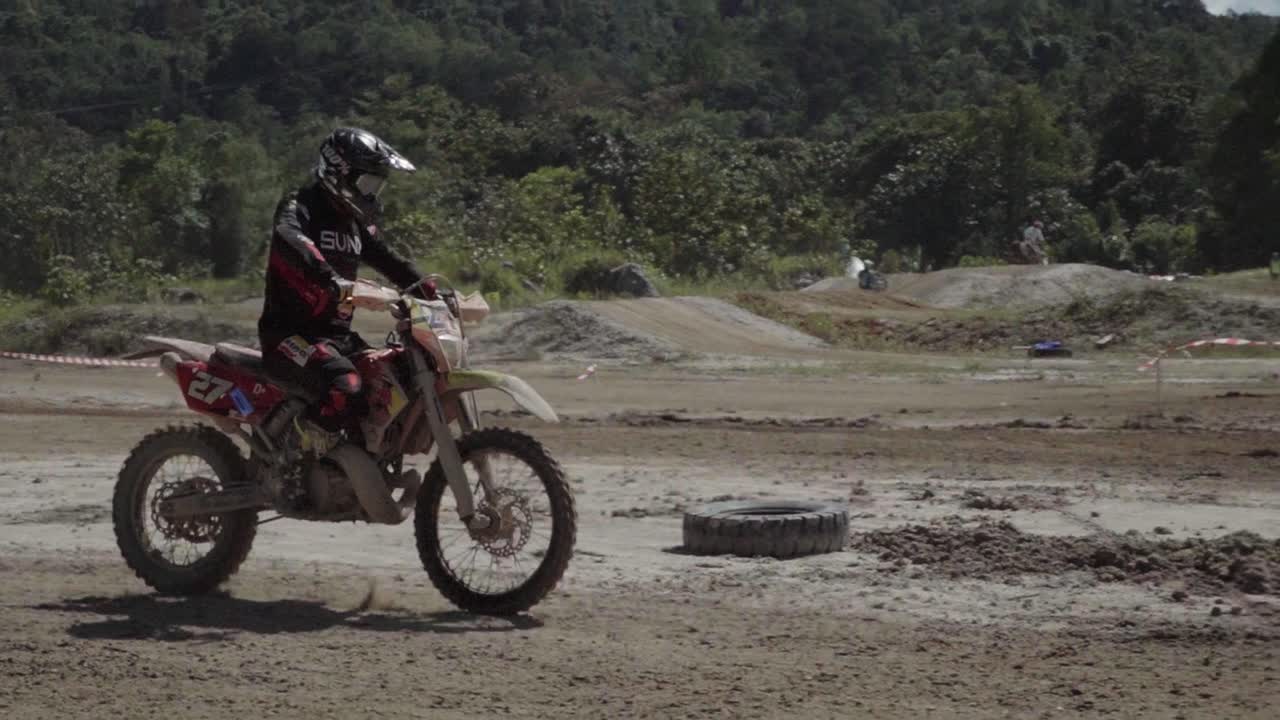 Serikin Bau Dirt Bike Race,Kuching,Borneo.