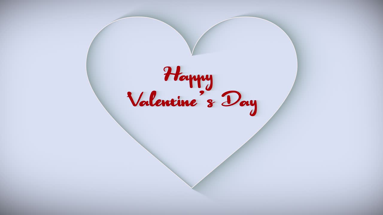 feliz día de san valentín animación stock video pavo - medio oriente, día de valentín - vacaciones, forma de corazón, tarjeta de valentí, animación - imagen en movimiento