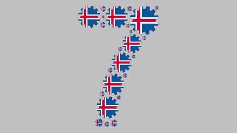 icelandic number seven