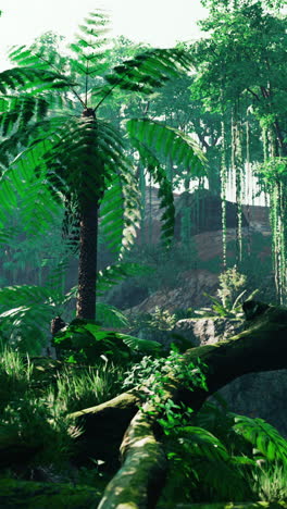 tropical rainforest landscape