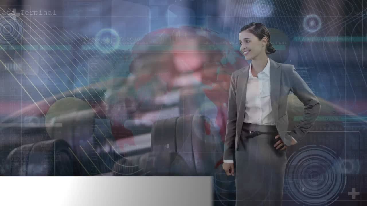 animación de noticias de última hora sobre mujeres caucásicas