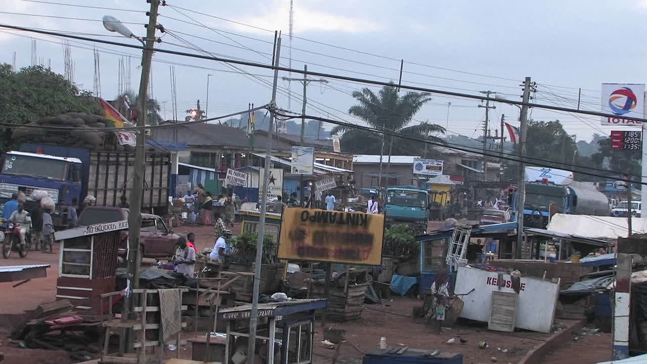 아프리카 마을의 일상 1