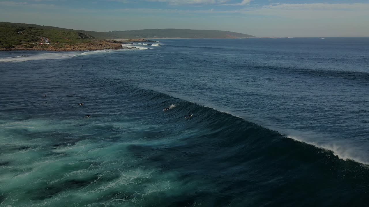 Epic Surfing Session at a Stunning Coastal Location