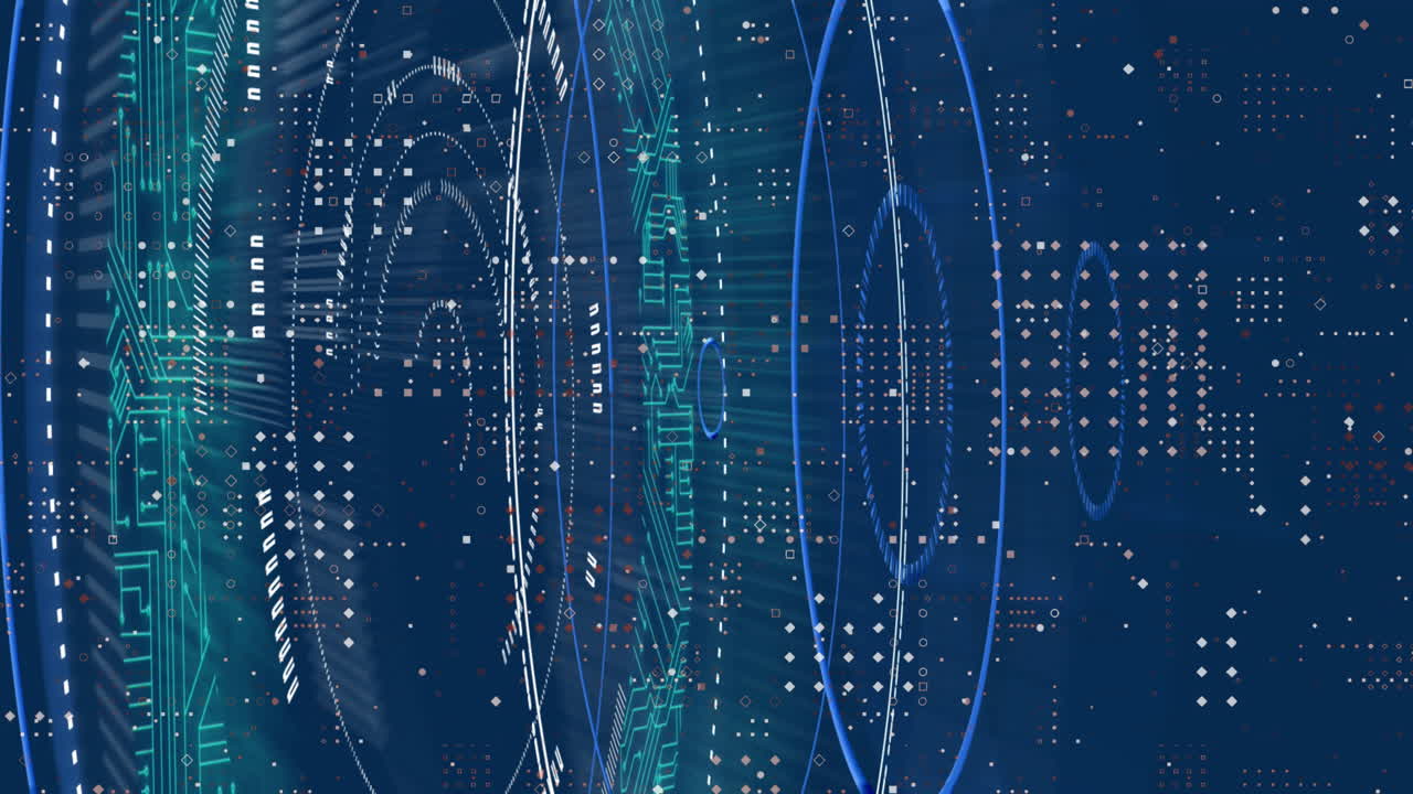 범위 스캐닝을 통한 금융 데이터 처리 애니메이션