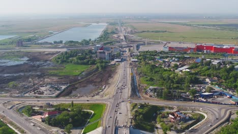 proyecto de construcción de carreteras y puentes