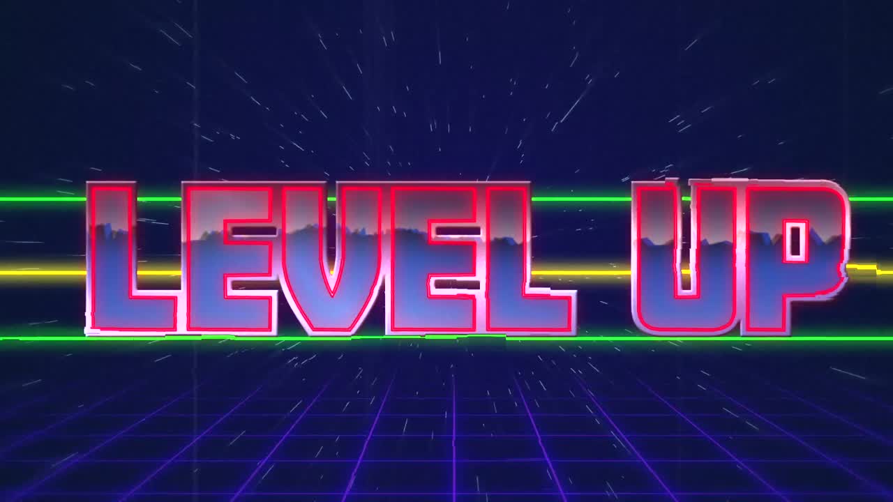 레트로 게임 스크린