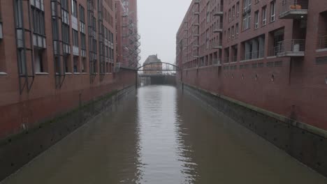 industrial canals in hamburg germany