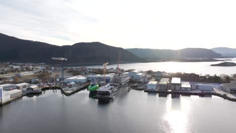 vard shipyards in søvik, norway