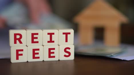 concept of paying reit fees