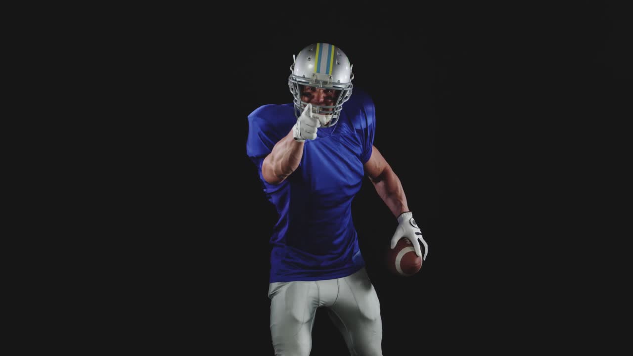 American football player
