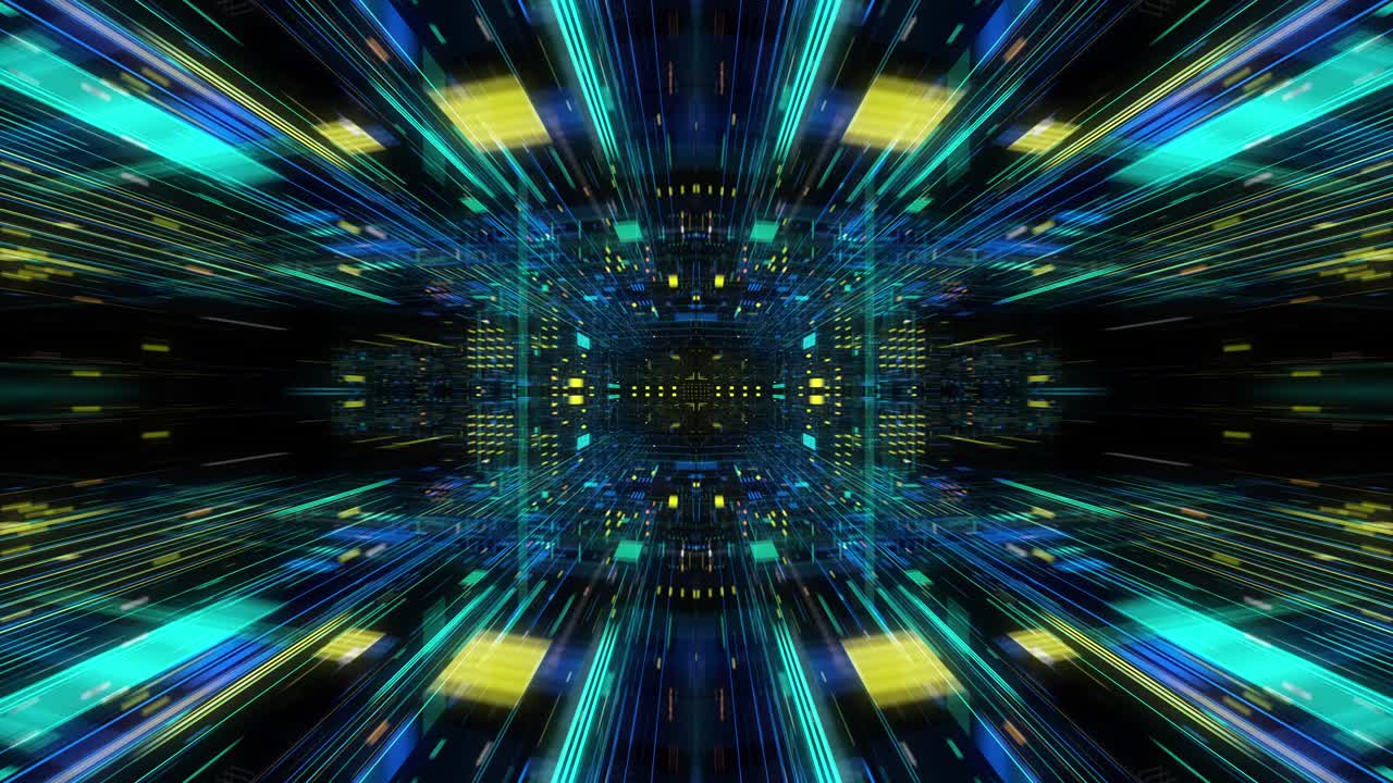 Seamless Loop Abtract Internet of Things motion background.