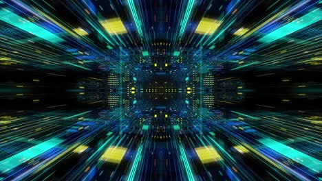 bucle sin costuras abstraer internet de las cosas fondo de movimiento.