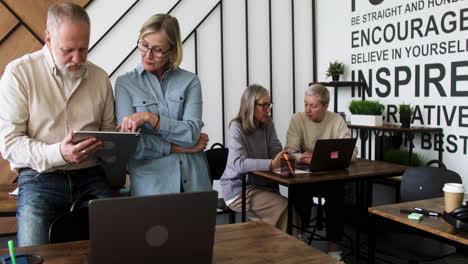 adult students in classroom