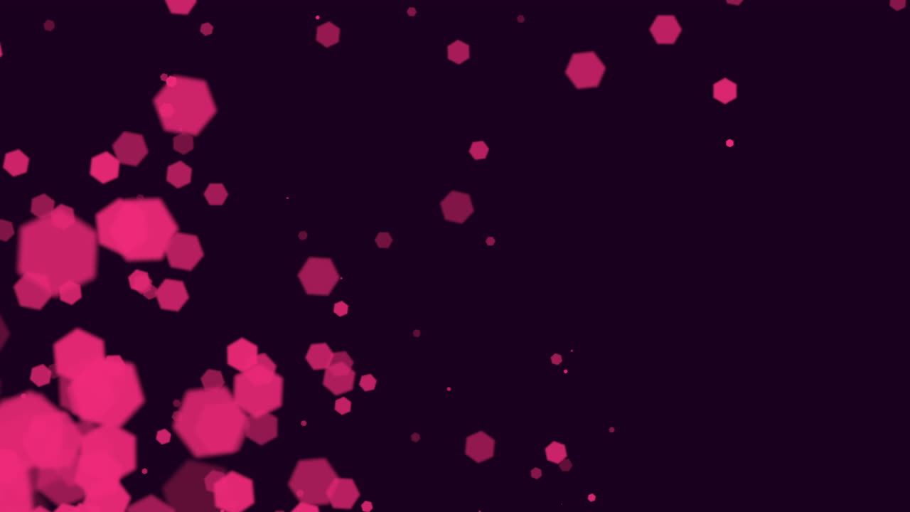 Dazzling pink and purple dot pattern on dark background
