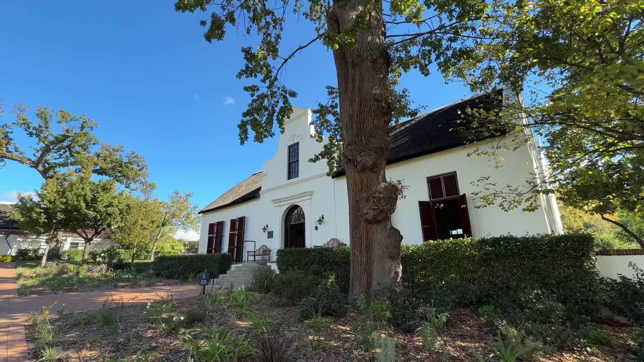 Cape Dutch architecture in the Cape of Good Hope