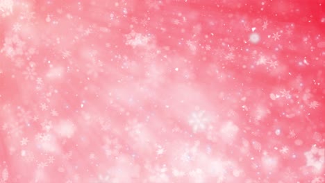 fondo de copo de nieve rosado