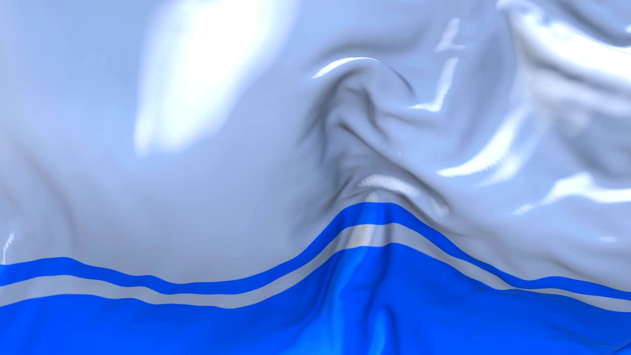 알타이 공화국의 발은 바람에 느린 동작 애니메이션 4k 현실적인 직물 질감 발 부드럽게 바람 날 연속적인 원활한 루프 배경에 불고 있습니다.