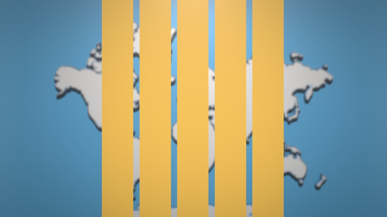 aereo passeggeri volante sulla mappa del mondo con linee