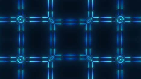 fondo con patrón geométrico de neón